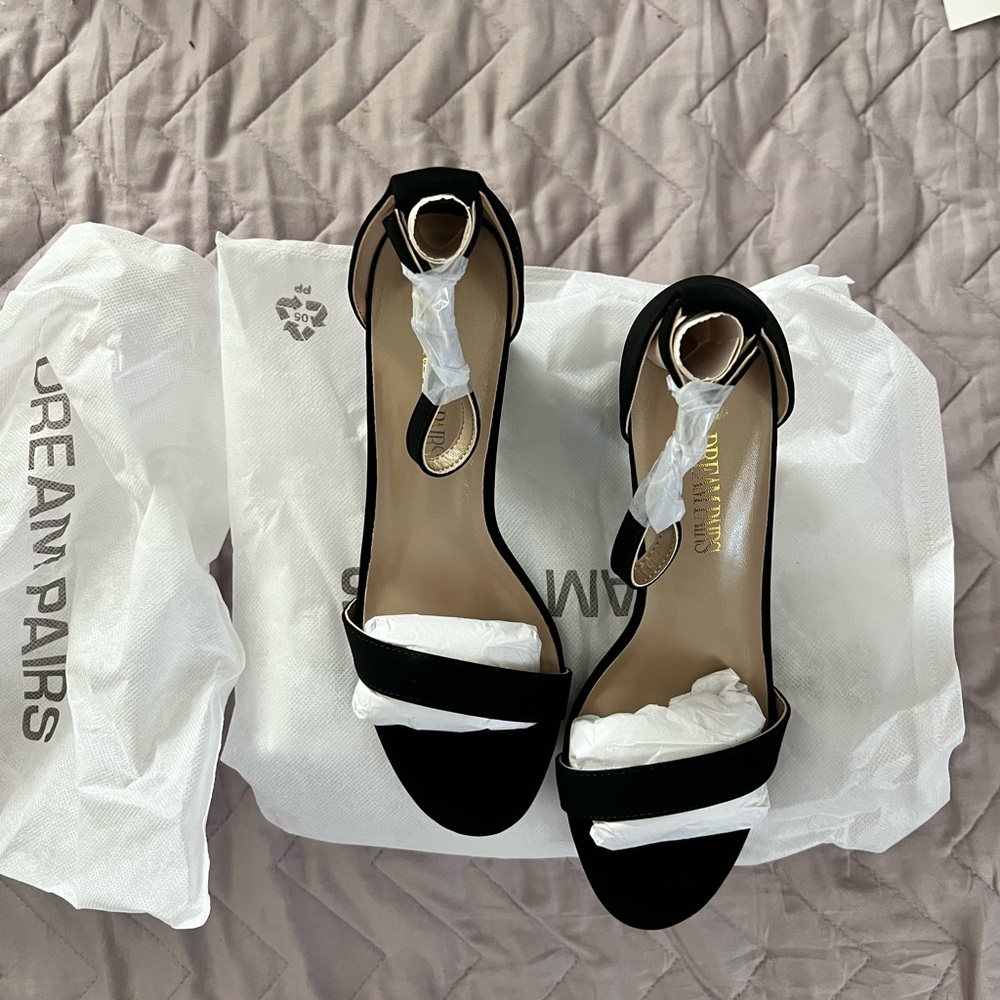 Women’s 3” Chunky Low Heel Pump Sandals